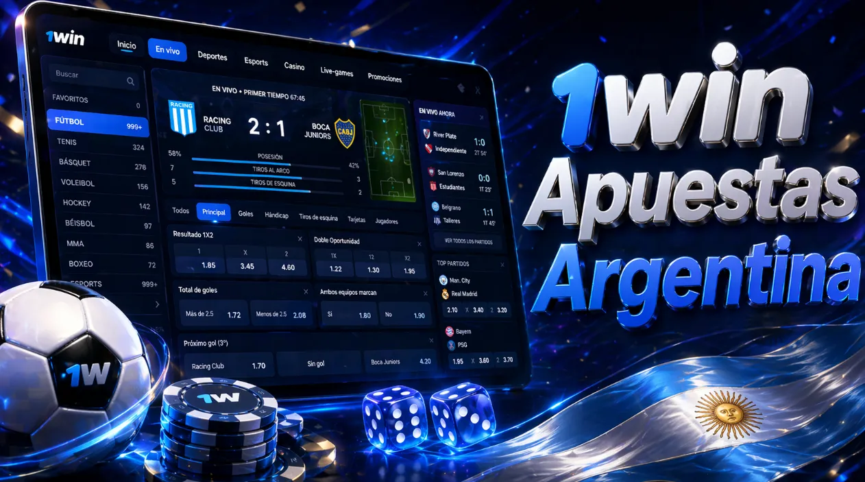 Apuestas Deportivas en 1win Argentina