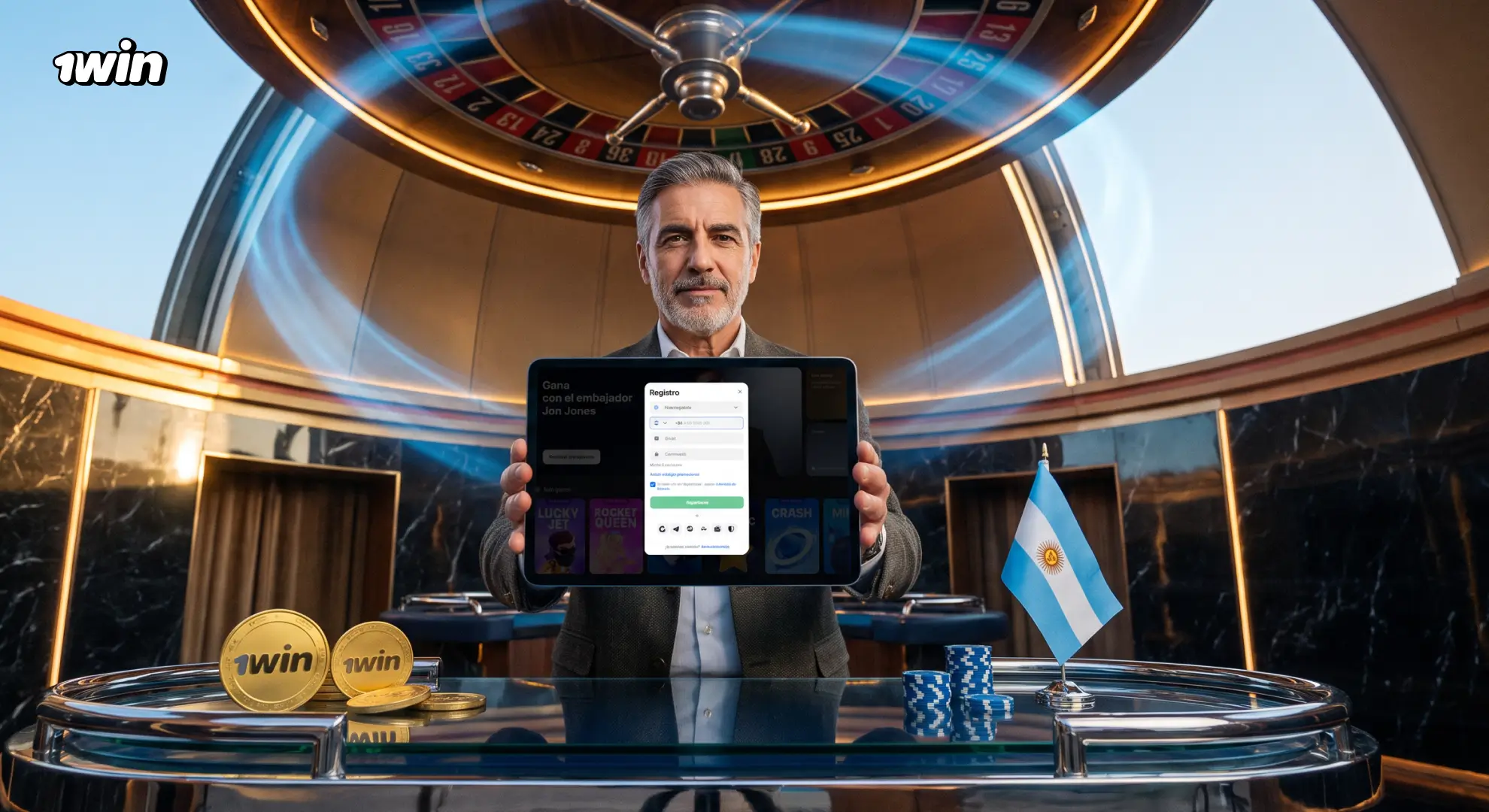 Panel personal de 1win Argentina